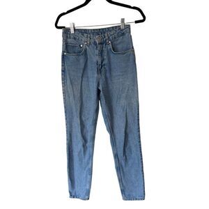 The Ragged Priest High-Rise Vintage Mom 100% Cotton Light Wash Jeans size 26